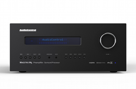 AudioControl introduced the Maestro M5 home theater processor and the Director Model M4840 multi-zone power amp.