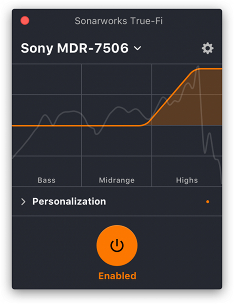 Sonarworks True-Fi: Connecting Headphone Listeners to Studio Sound.
