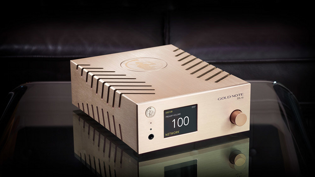 DS-10: Gold Note unveiled new DAC/Streamer Preamplifier/Headphone amplifier. 