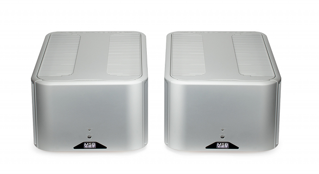 MSB introduced a new line of power amplifiers, starting with the M500 Mono and the S500 Stereo.