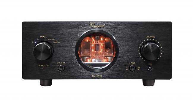 Tube-based, hybrid integrated amplifier from Vincent.