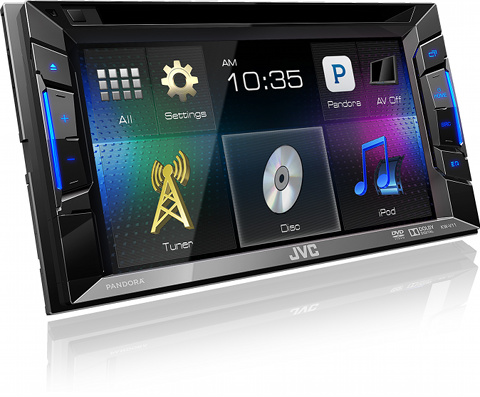 JVC announced four new in-dash receivers, just in time for the holiday season.
