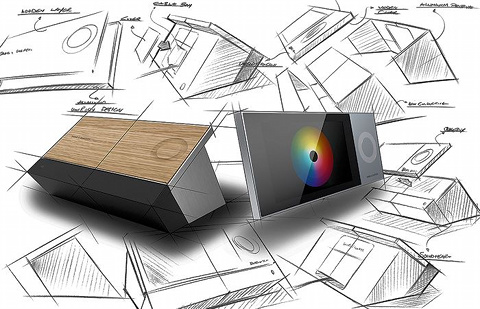 BeoSound Moment, the intelligent and playful music system that matches your mood.