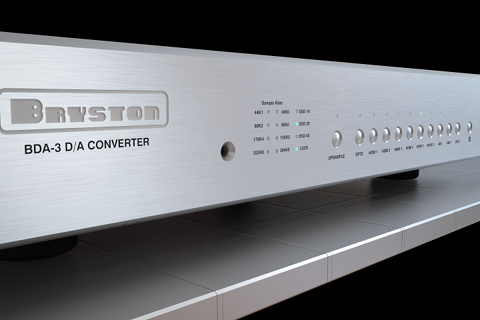 Bryston unveiled BDA-3, a DSD-capable high-performance D/A Converter.
