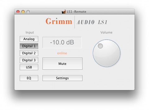 Grimm Audio announced a major LS1 remote software update.