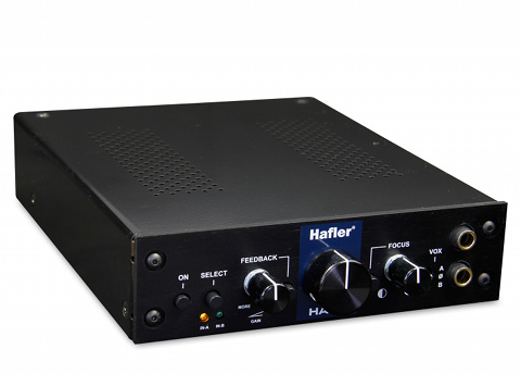 HA75: Hafler's tube-based headphone amplifier.