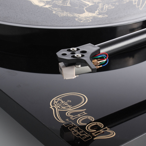 Rega unveiled the Queen special edition turntable.