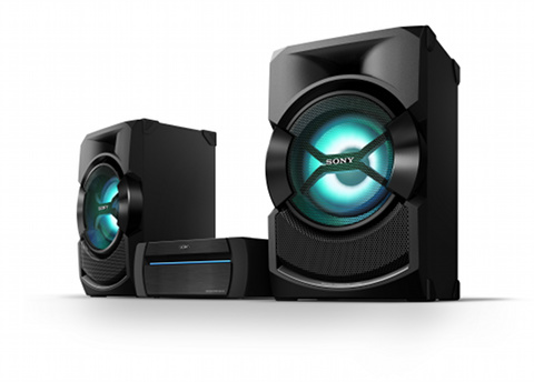 Shake the house down with Sony’s new high powered audio systems!