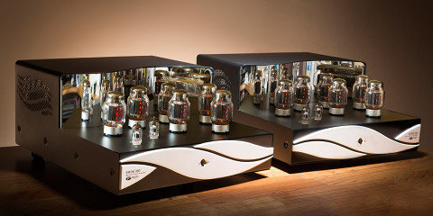 Zesto Audio unveiled the Eros 300 monoblock power amps.