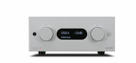 M-ONE: Audiolab's “M” series Integrated Amplifier.