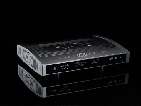 Cary Audio unveiled the first product of the new Lifestyle Series, the AiOS.