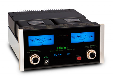 McIntosh unveiled the MHA150 headphone amplifier.