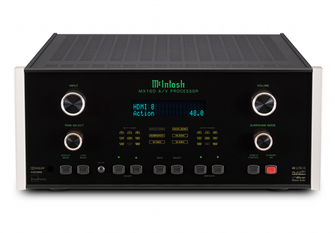 McIntosh unveiled the MX160 A/V Processor. 