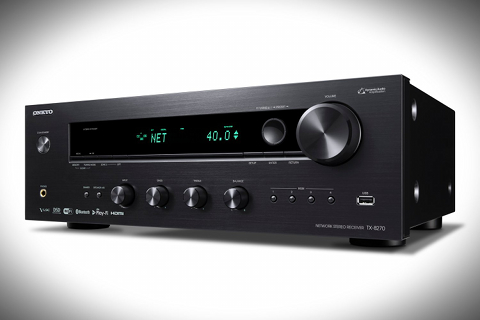 TX-8270: A new network stereo receiver from  Onkyo.
