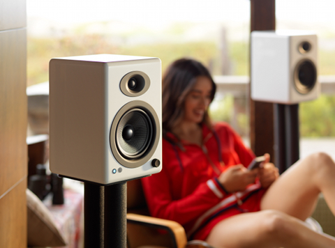 Audioengine unveiled the A5+ Premium Wireless loudspeaker system.