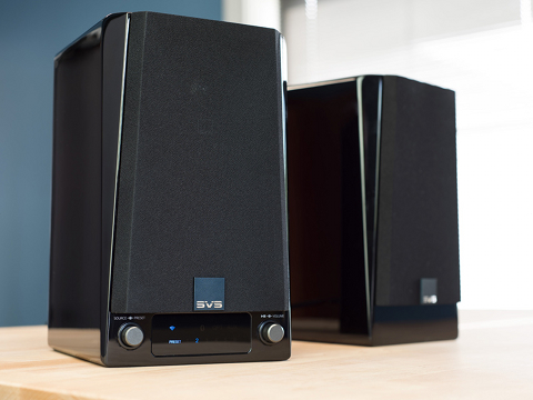 Prime Wireless Speaker System and SoundBase Wireless Bridge from SVS.