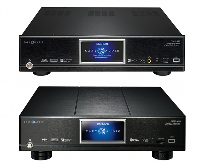 DMS-550/DMS-600: Cary Audio's new streamers/DACs.