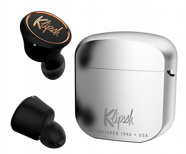 Klipsch introduced new T5 Series earphones, including their first-ever true wireless model.