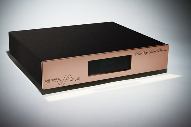 Pure tape head preamplifier for reel to reel tape decks from Merrill Audio