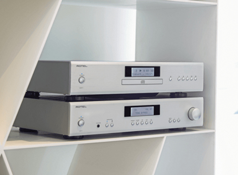 Rotel unveiled new CD player and Integrated amplifier.