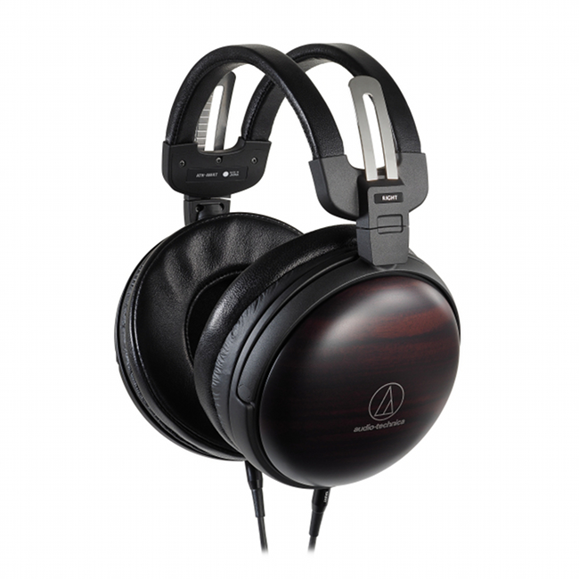 AWKT, AWAS and WP900: Audio-Technica's high-performance, exotic wood-finish and innovative headphones.