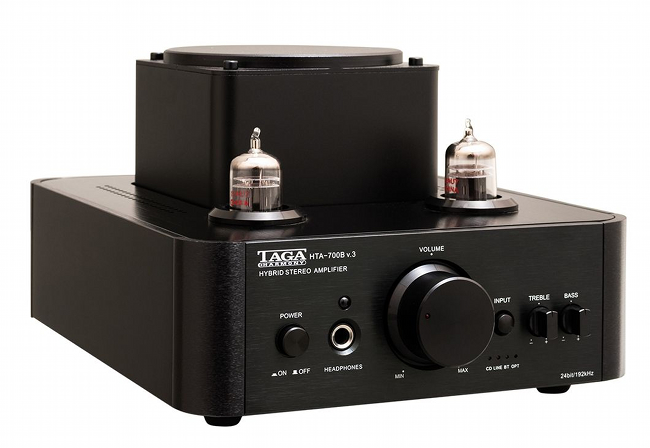 Taga Harmony unveiled the v.3 of their HTA-700B hybrid integrated amplifier.