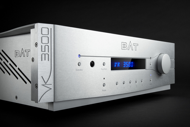 BAT's VK-3500 Hybrid Integrated amp promises convenience, no compromise.