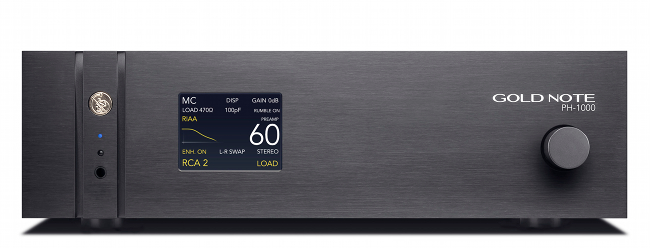 Gold Note introduced the premium PH-1000 phono preamplifier.