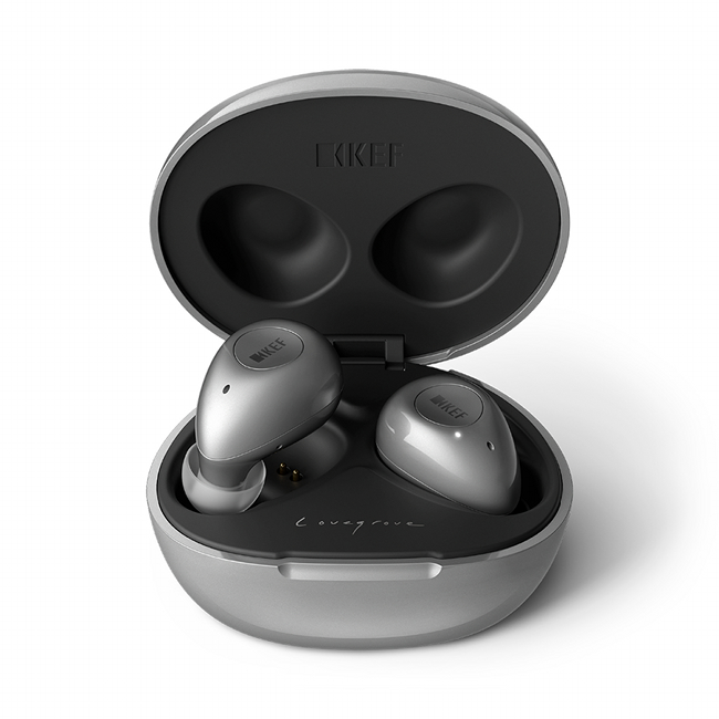 KEF introduced Mu3 earphones, designed by Ross Lovegrove.