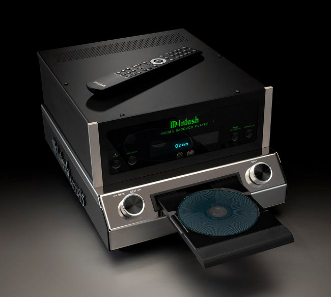 McIntosh unveiled the new MCD85 SACD/CD player.