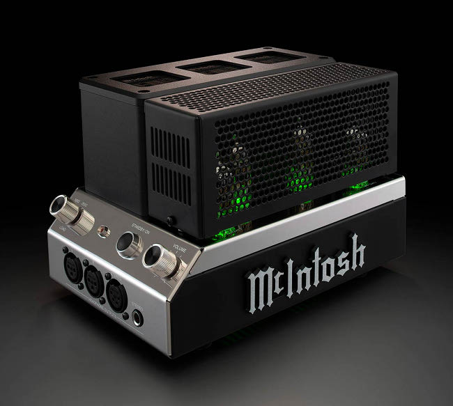 McIntosh unveiled the MHA200 vacuum tube headphone amplifier.