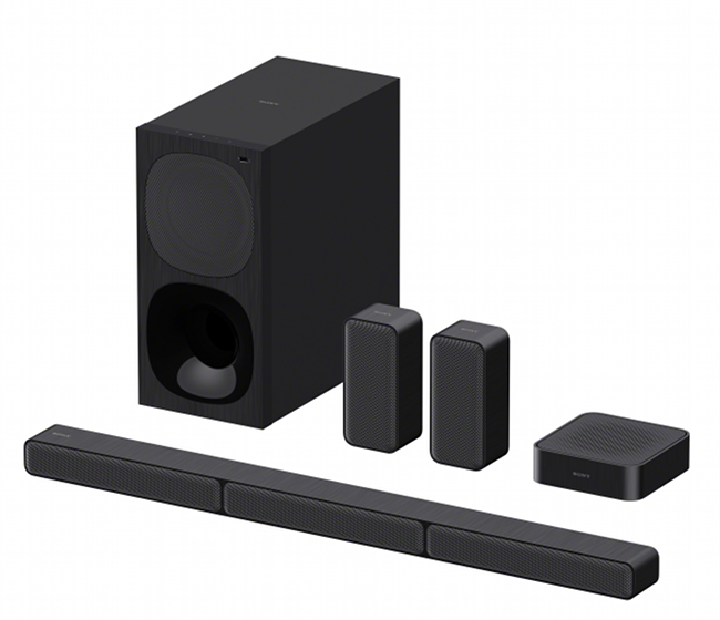 Enjoy powerful surround sound with the new HT-S40R from Sony.