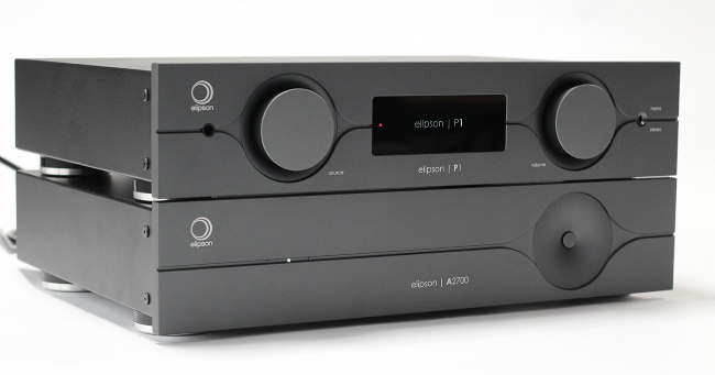 Elipson unveiled preamplifier/power amplifier pair.