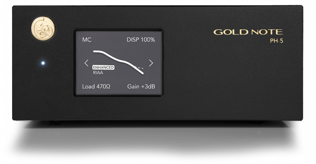 PH-5: Analogue heart, digital interface, affordable High-End from Gold Note.