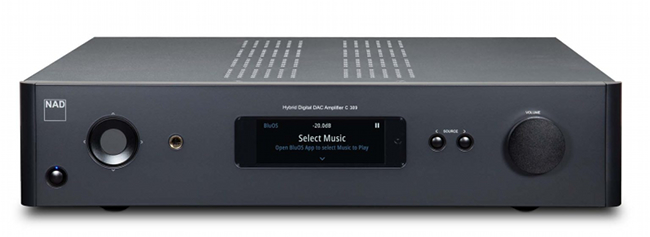 NAD Electronics announced the C 389 HybridDigital DAC/Amplifier.