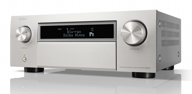 Immerse yourself in Denon legendary sound and 3d audio with the new 8K AVC-X6800H.