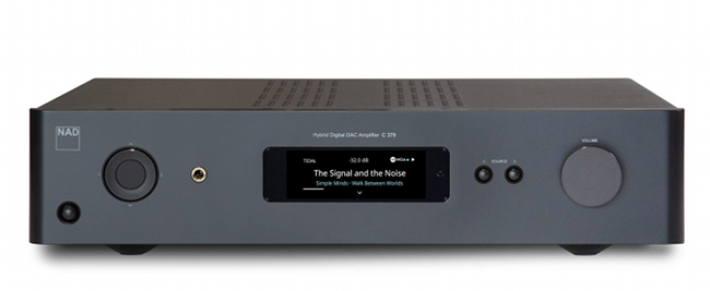 NAD introduced the C 379 HybridDigital DAC/Amplifier.