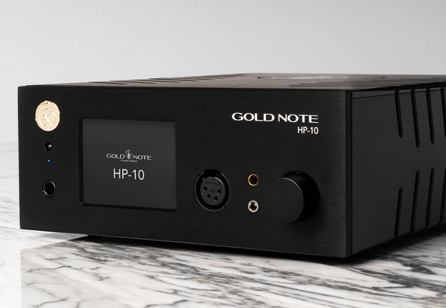 Gold Note's new headphone amplifier.