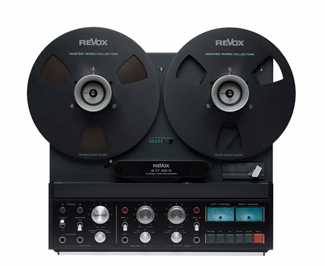 The return of an icon - the new Revox B77 MK III tape recorder.